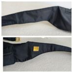 Moschino Waist Pouch Black Nylon with Gold Hardware #GUUUS-2 - Image 15