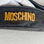 Moschino Waist Pouch Black Nylon with Gold Hardware #GUUUS-2 - Image 6