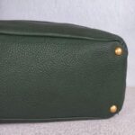 Prada BN2435 Bag Green Calf Leather WIth Gold Hardware #GUUCE-3 - Image 9