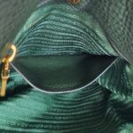 Prada BN2435 Bag Green Calf Leather WIth Gold Hardware #GUUCE-3 - Image 26