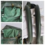 Prada BN2435 Bag Green Calf Leather WIth Gold Hardware #GUUCE-3 - Image 25
