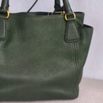 Prada BN2435 Bag Green Calf Leather WIth Gold Hardware #GUUCE-3 - Image 5