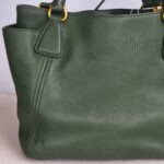 Prada BN2435 Bag Green Calf Leather WIth Gold Hardware #GUUCE-3 - Image 4