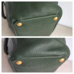 Prada BN2435 Bag Green Calf Leather WIth Gold Hardware #GUUCE-3 - Image 14
