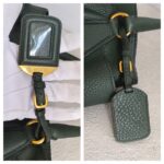 Prada BN2435 Bag Green Calf Leather WIth Gold Hardware #GUUCE-3 - Image 15