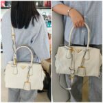 Prada BN2759 Bag White Calf Leather WIth Gold Hardware #GUUCU-3 - Image 42