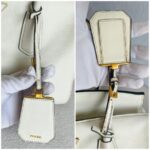 Prada BN2759 Bag White Calf Leather WIth Gold Hardware #GUUCU-3 - Image 27