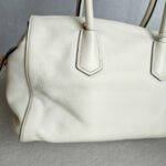 Prada BN2759 Bag White Calf Leather WIth Gold Hardware #GUUCU-3 - Image 5