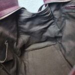 YSL Chyc Tote Burgundy Goatskin with Gold Hardware #GUUUR-1 - Image 29