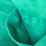 YSL Y-Ligne Clutch Green Leather with Gold Hardware #GUUUK-1 - Image 18