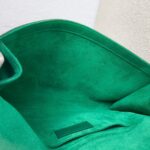 YSL Y-Ligne Clutch Green Leather with Gold Hardware #GUUUK-1 - Image 22
