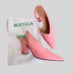 Bottega Veneta Almond Size 38 Pink Lambskin #GUUSS-1