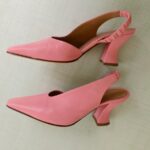 Bottega Veneta Almond Size 38 Pink Lambskin #GUUSS-1 - Image 4