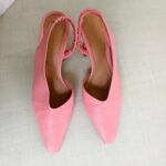 Bottega Veneta Almond Size 38 Pink Lambskin #GUUSS-1 - Image 2