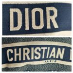 C.Dior Dior Travel Backpack Blue/Black Oblique Jacquard Canvas with Leather and Silver Hardware #GUUTY-1 - Image 22