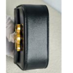 Celine Mini Triomphe Black Shiny Calf Leather with Gold Hardware #GUUYK-1 - Image 9