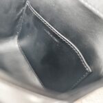 Celine Mini Triomphe Black Shiny Calf Leather with Gold Hardware #GUUYK-1 - Image 20