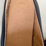 Chanel Espadrilles Size 36C Black Lambskin #GUUKR-1 - Image 8