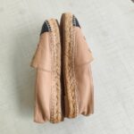 Chanel Espadrilles Size 39C Beige/Black Lambskin #GUUSU-1 - Image 6