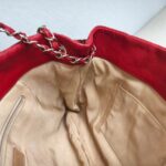 Chanel Expandable Zip Tote Bag Red Grained Calfskin with Silver Hardware #RTKS-2 - Image 25