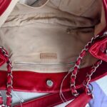 Chanel Expandable Zip Tote Bag Red Grained Calfskin with Silver Hardware #RTKS-2 - Image 27