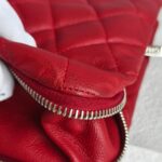 Chanel Expandable Zip Tote Bag Red Grained Calfskin with Silver Hardware #RTKS-2 - Image 18