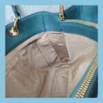 Chanel GST Blue Grained Calfskin with Gold Hardware #GUURS-1 - Image 33