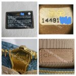 Chanel GST Blue Grained Calfskin with Gold Hardware #GUURS-1 - Image 19