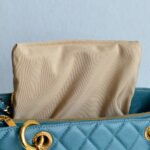 Chanel GST Blue Grained Calfskin with Gold Hardware #GUURS-1 - Image 20