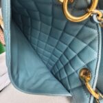 Chanel GST Blue Grained Calfskin with Gold Hardware #GUURS-1 - Image 29