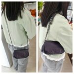 Chanel Halfmoon Flap Bag WOC Wallet On Chain Purple Grained Calfskin with Silver Hardware #RRUU-3 - Image 28