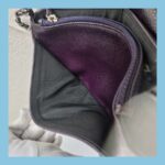 Chanel Halfmoon Flap Bag WOC Wallet On Chain Purple Grained Calfskin with Silver Hardware #RRUU-3 - Image 27