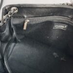 Chanel Hampton CC Black Lambskin with Silver Hardware #GUURR-8 - Image 29