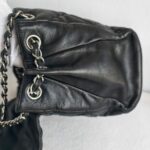 Chanel Hampton CC Black Lambskin with Silver Hardware #GUURR-8 - Image 10