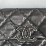 Chanel Hampton CC Black Lambskin with Silver Hardware #GUURR-8 - Image 3