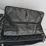 Chanel Hampton CC Black Lambskin with Silver Hardware #GUURR-8 - Image 22