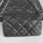 Chanel Hampton CC Black Lambskin with Silver Hardware #GUURR-8 - Image 4