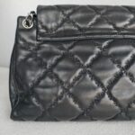 Chanel Hampton CC Black Lambskin with Silver Hardware #GUURR-8 - Image 7