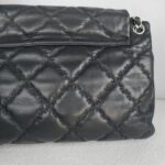 Chanel Hampton CC Black Lambskin with Silver Hardware #GUURR-8 - Image 8
