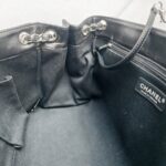 Chanel Hampton CC Black Lambskin with Silver Hardware #GUURR-8 - Image 26