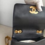 Chanel On And On Chain Flap Black Lambskin with Gold Hardware #GUUYR-2 - Image 17