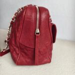 Chanel Paradoxal Camera Case Bag Red Grained Calfskin with Silver Hardware #RRLU-1 - Image 8