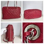 Chanel Paradoxal Camera Case Bag Red Grained Calfskin with Silver Hardware #RRLU-1 - Image 2