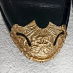 Chanel Paris-Dallas Loafers Black Leather with Gold Hardware Size 40C #GUUTR-1 - Image 4