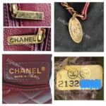 Chanel Paris-Salzburg CC Eyelet Red Patent Leather/Goatskin with Antique Gold Hardware #GUUYR-4 - Image 21