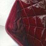 Chanel Paris-Salzburg CC Eyelet Red Patent Leather/Goatskin with Antique Gold Hardware #GUUYR-4 - Image 25