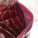 Chanel Paris-Salzburg CC Eyelet Red Patent Leather/Goatskin with Antique Gold Hardware #GUUYR-4 - Image 26