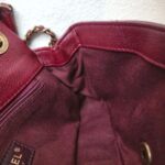 Chanel Paris-Salzburg CC Eyelet Red Patent Leather/Goatskin with Antique Gold Hardware #GUUYR-4 - Image 24