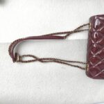 Chanel Paris-Salzburg CC Eyelet Red Patent Leather/Goatskin with Antique Gold Hardware #GUUYR-4 - Image 20