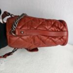 Chanel Riviera 2way-Bag Brick Brown Grained Calfskin with Ruthenium Hardware #GUUTU-1 - Image 10